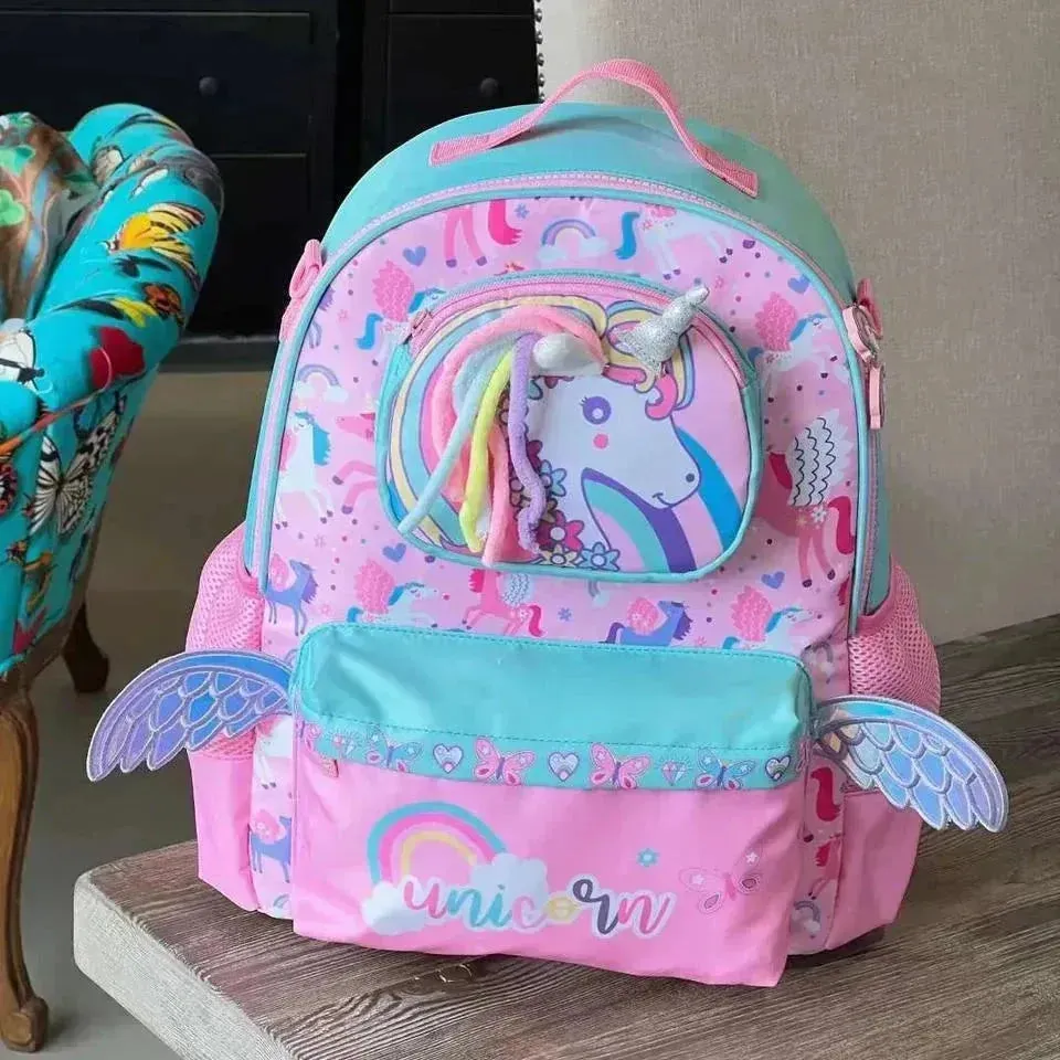 Luxury Pink Unicorn Backpack