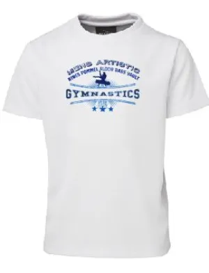 MAG - Men's Artistic Gymnastics Tee-White