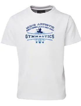 MAG - Men's Artistic Gymnastics Tee-White