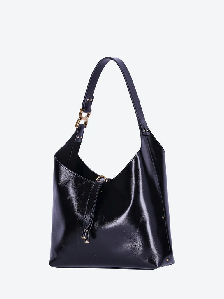 Marcie leather small hobo bag