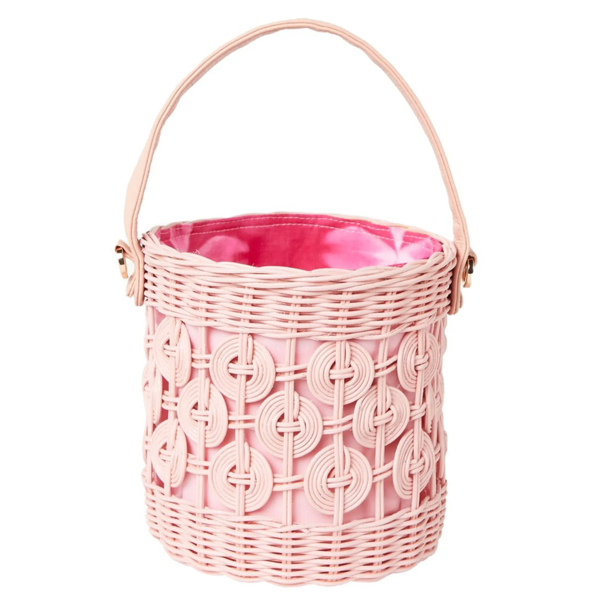 Maribella Wicker Bucket Bag