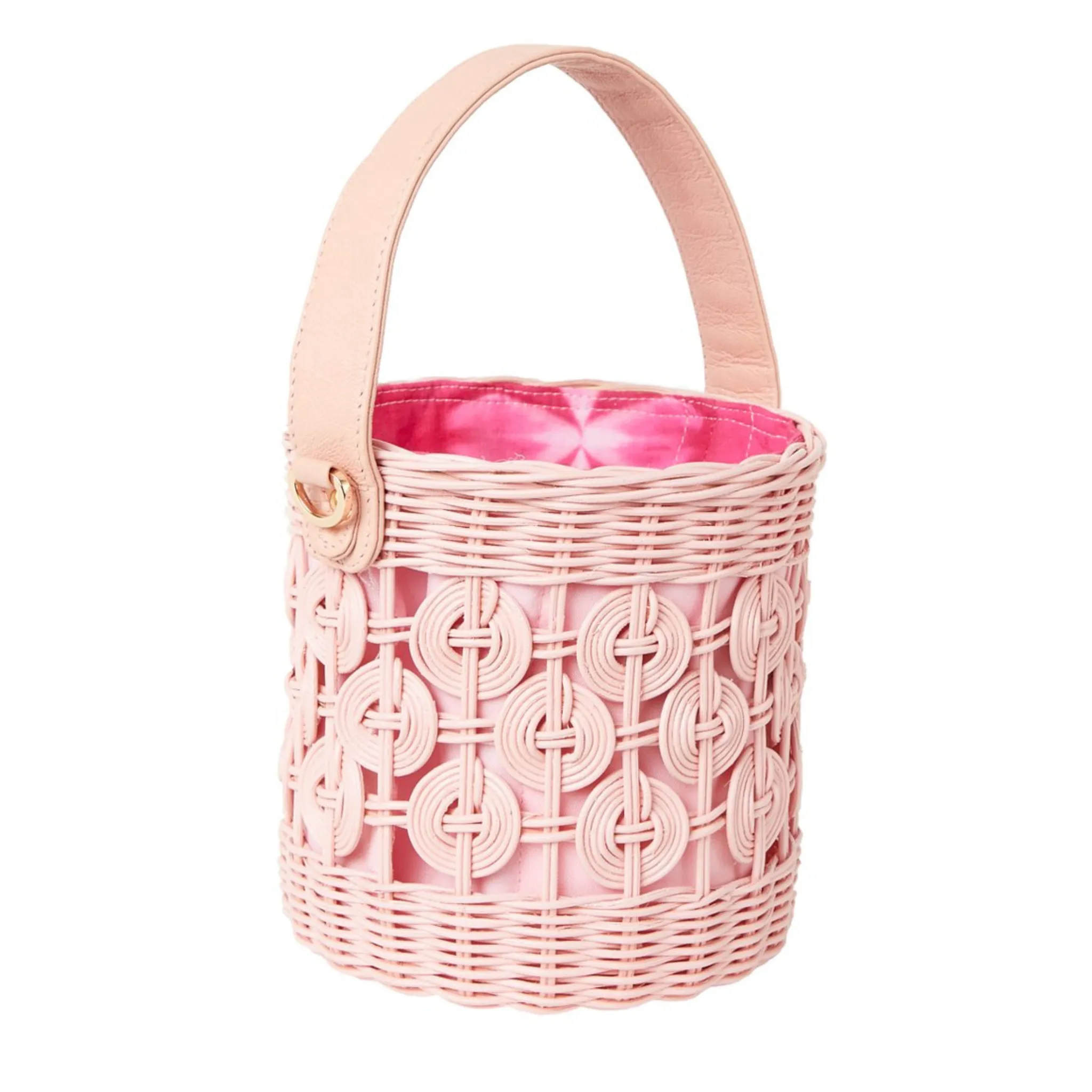 Maribella Wicker Bucket Bag