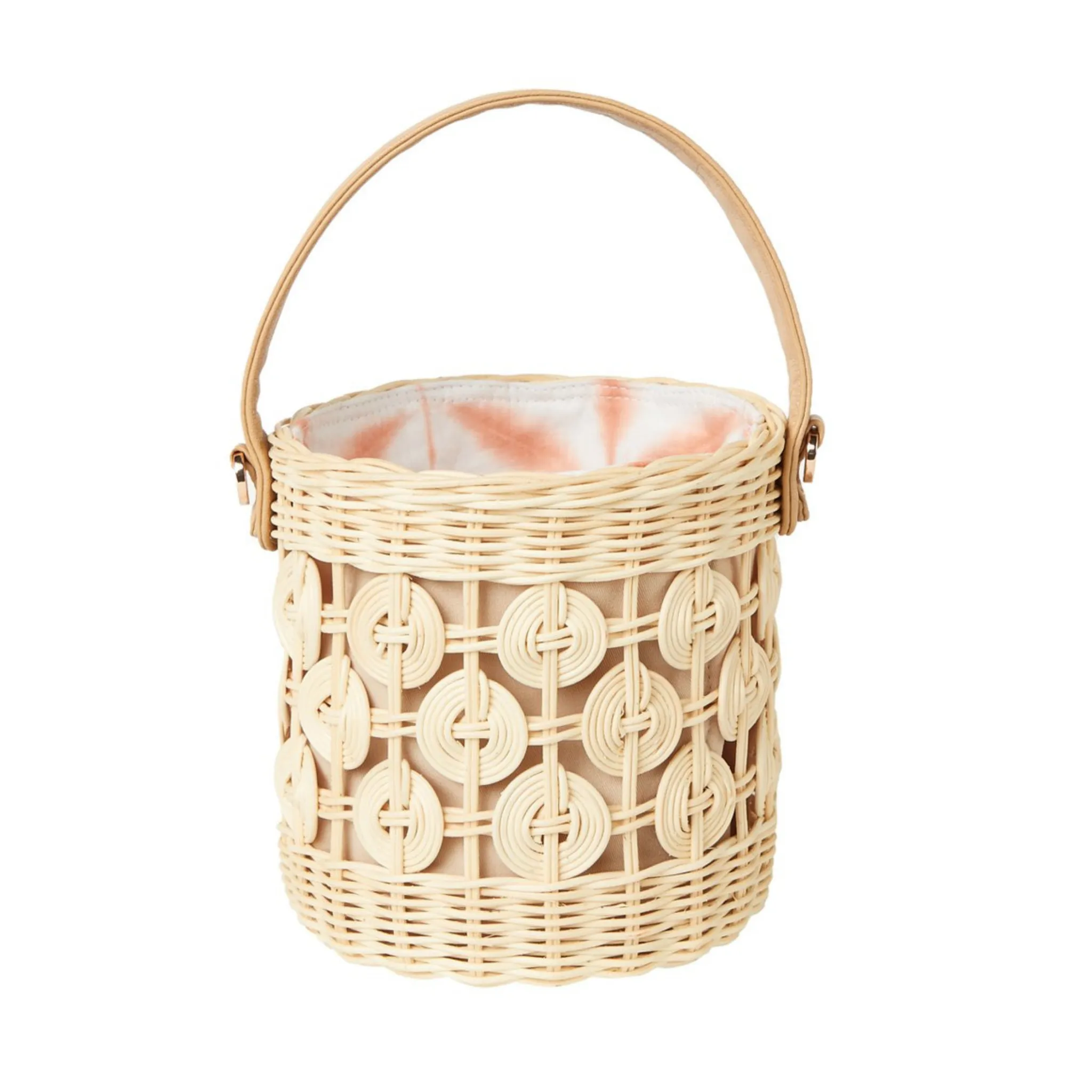 Maribella Wicker Bucket Bag