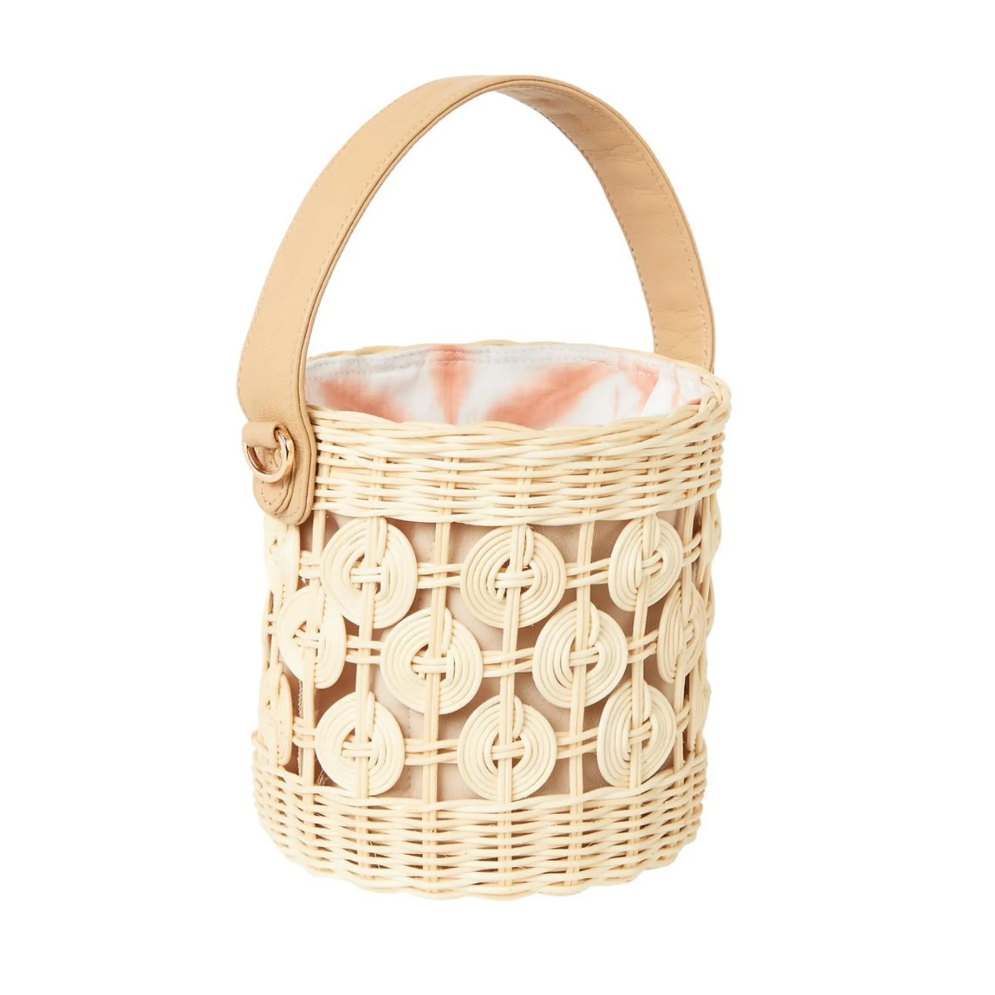 Maribella Wicker Bucket Bag