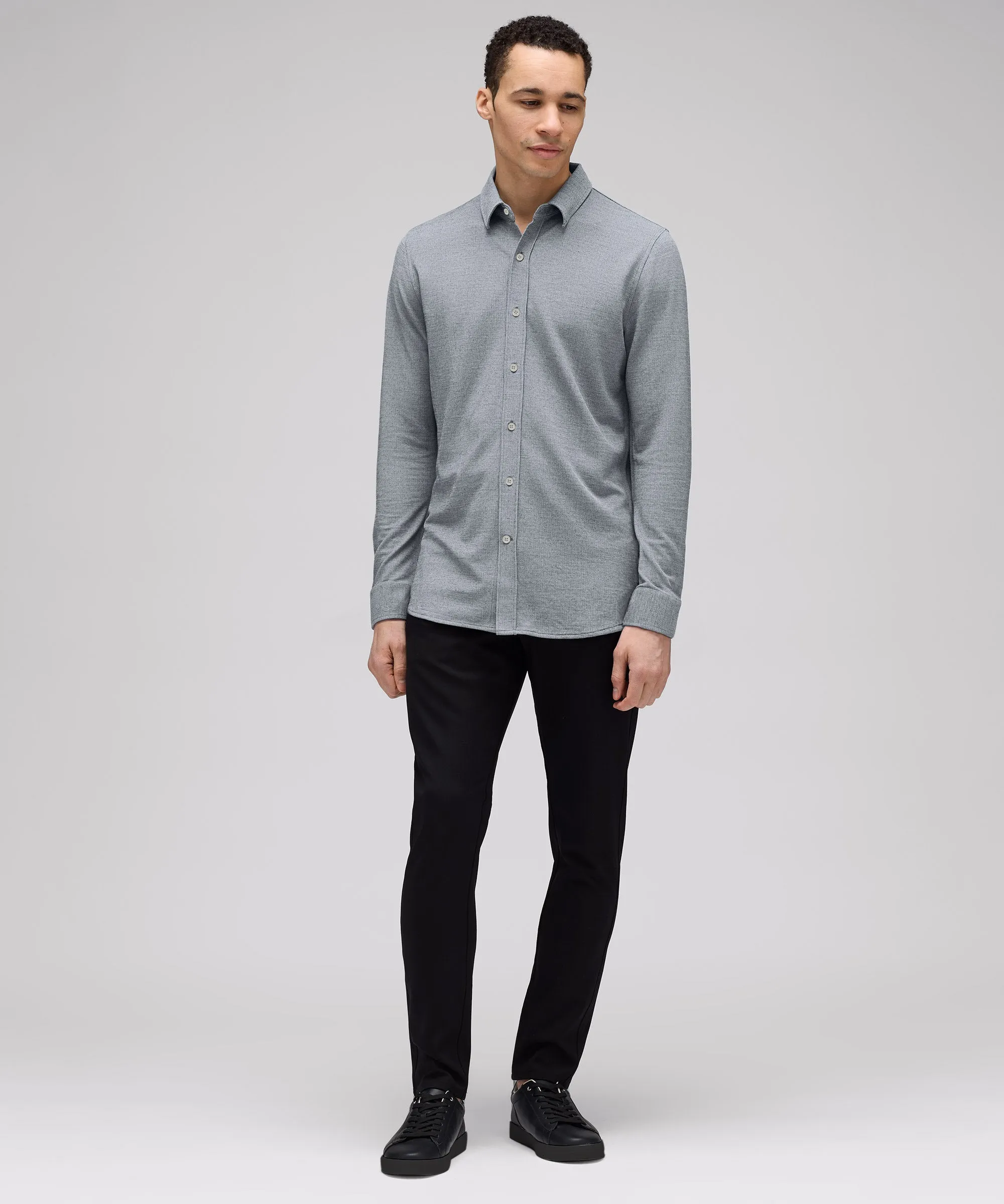 Men's Merino Button-Up