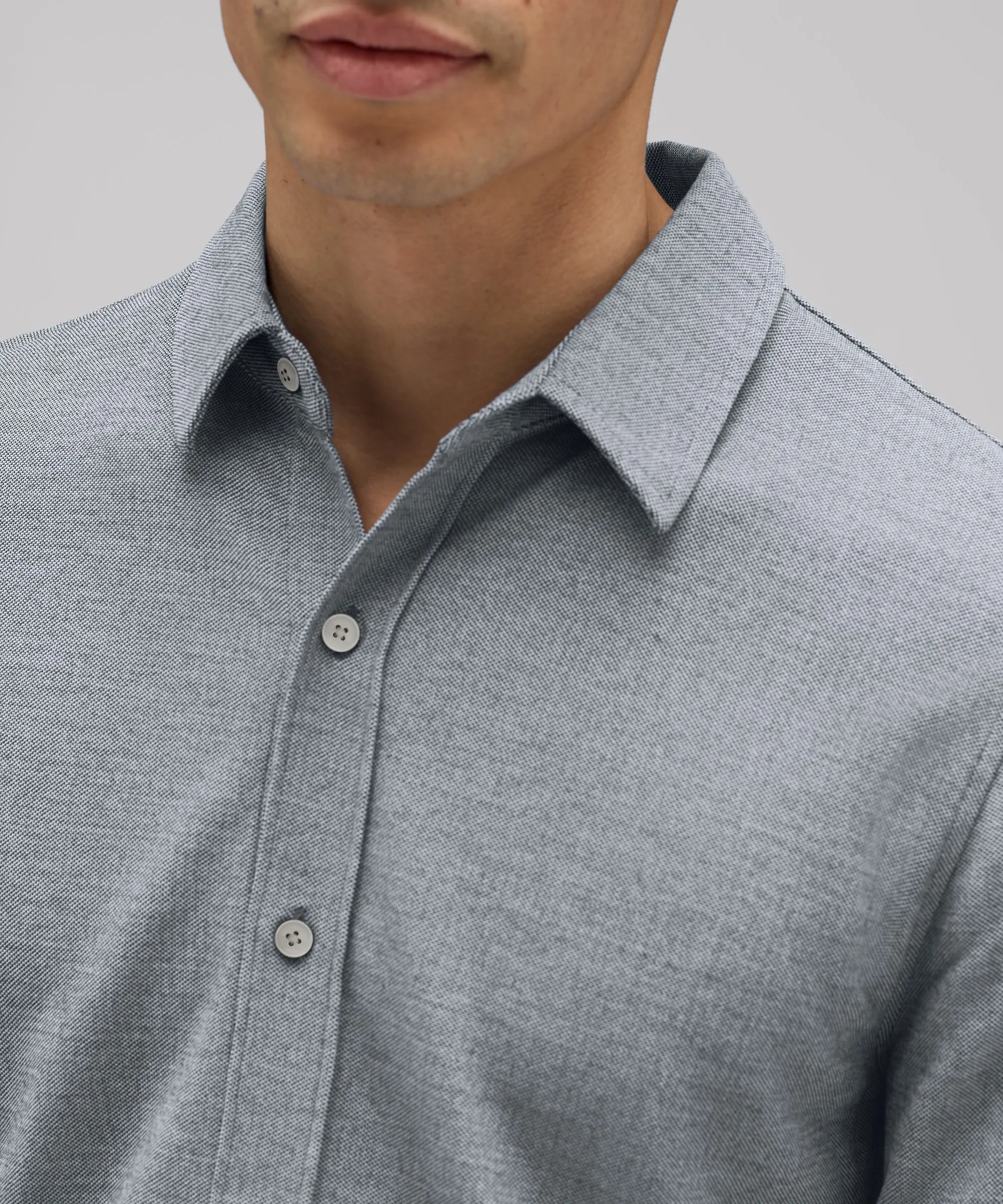 Men's Merino Button-Up