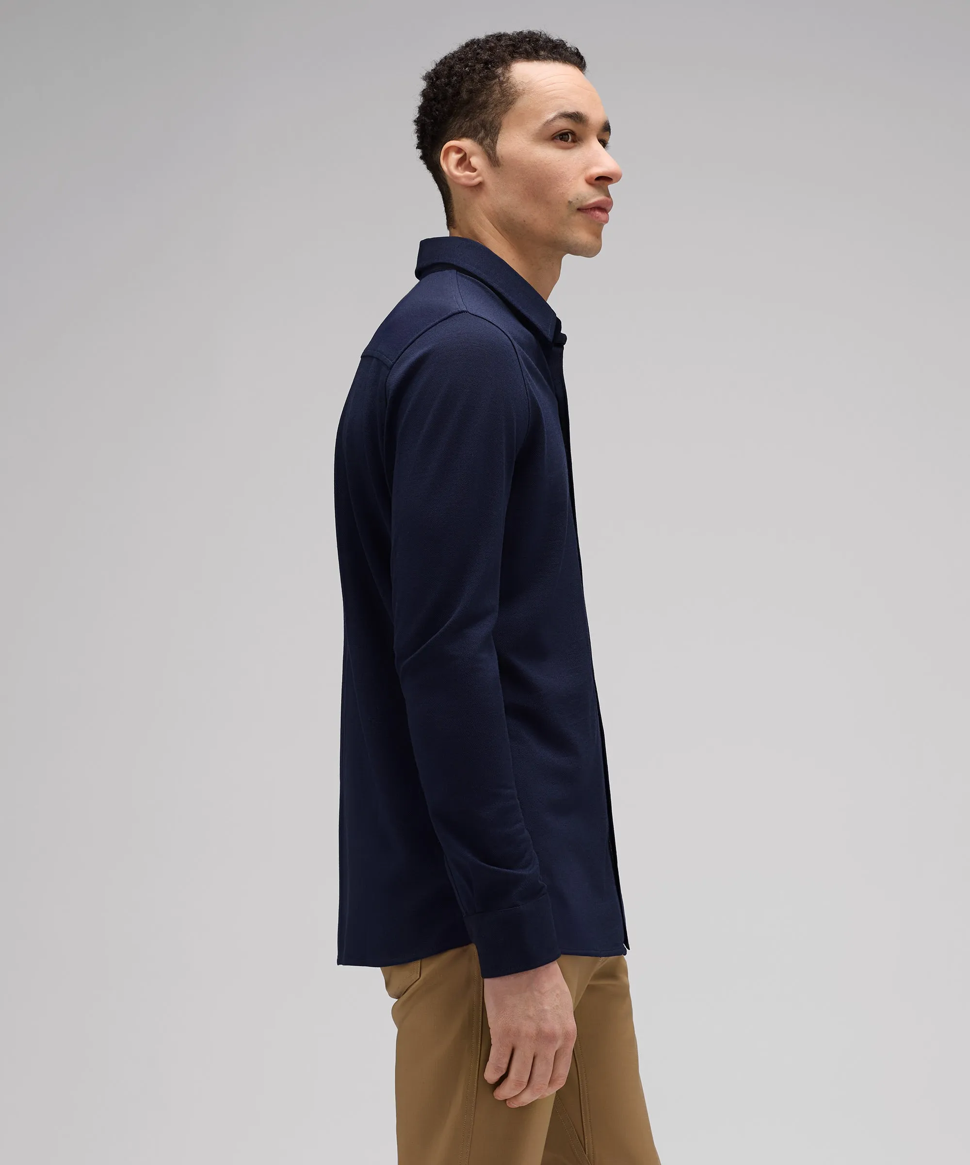 Men's Merino Button-Up