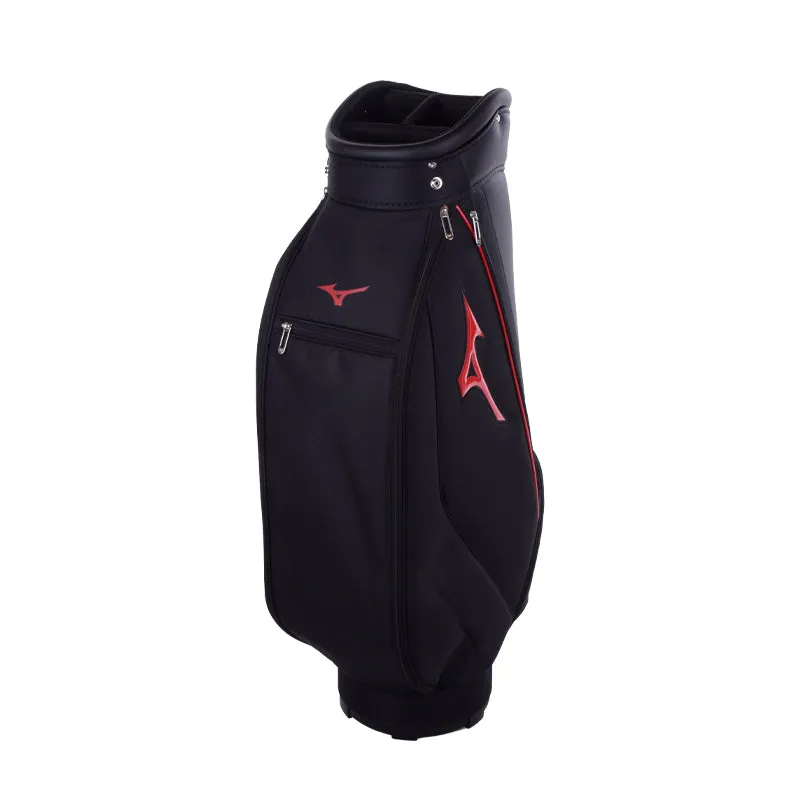 MIZUNO 9.5" Sporty Cart Bag (Black/Red)