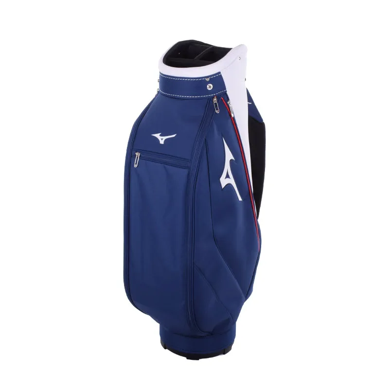 MIZUNO 9.5" Sporty Cart Bag (Navy/White)