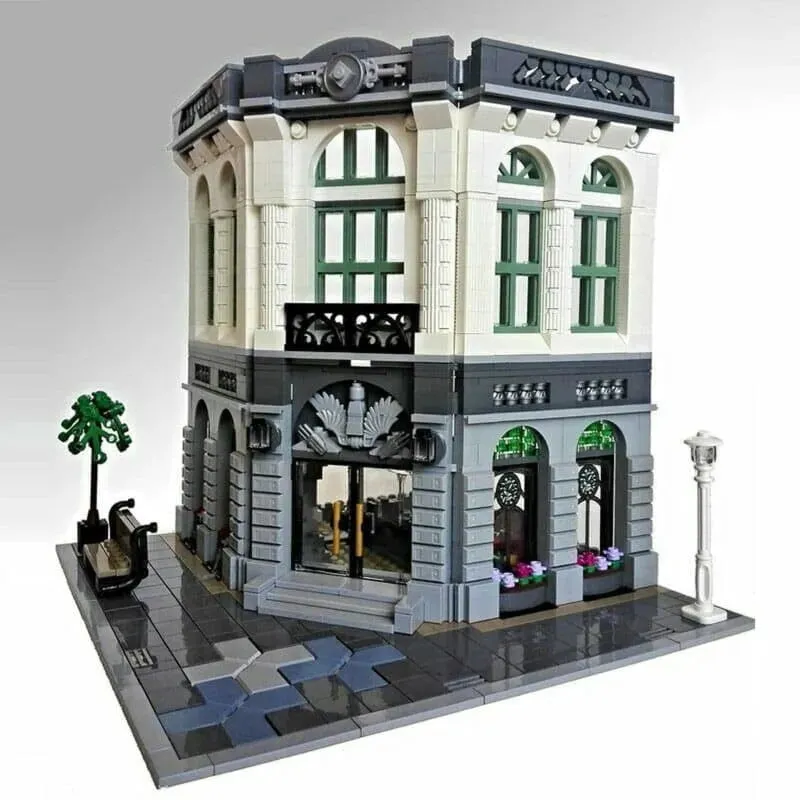 MOC 15001 Creator Expert City Brick Bank Bricks Toys