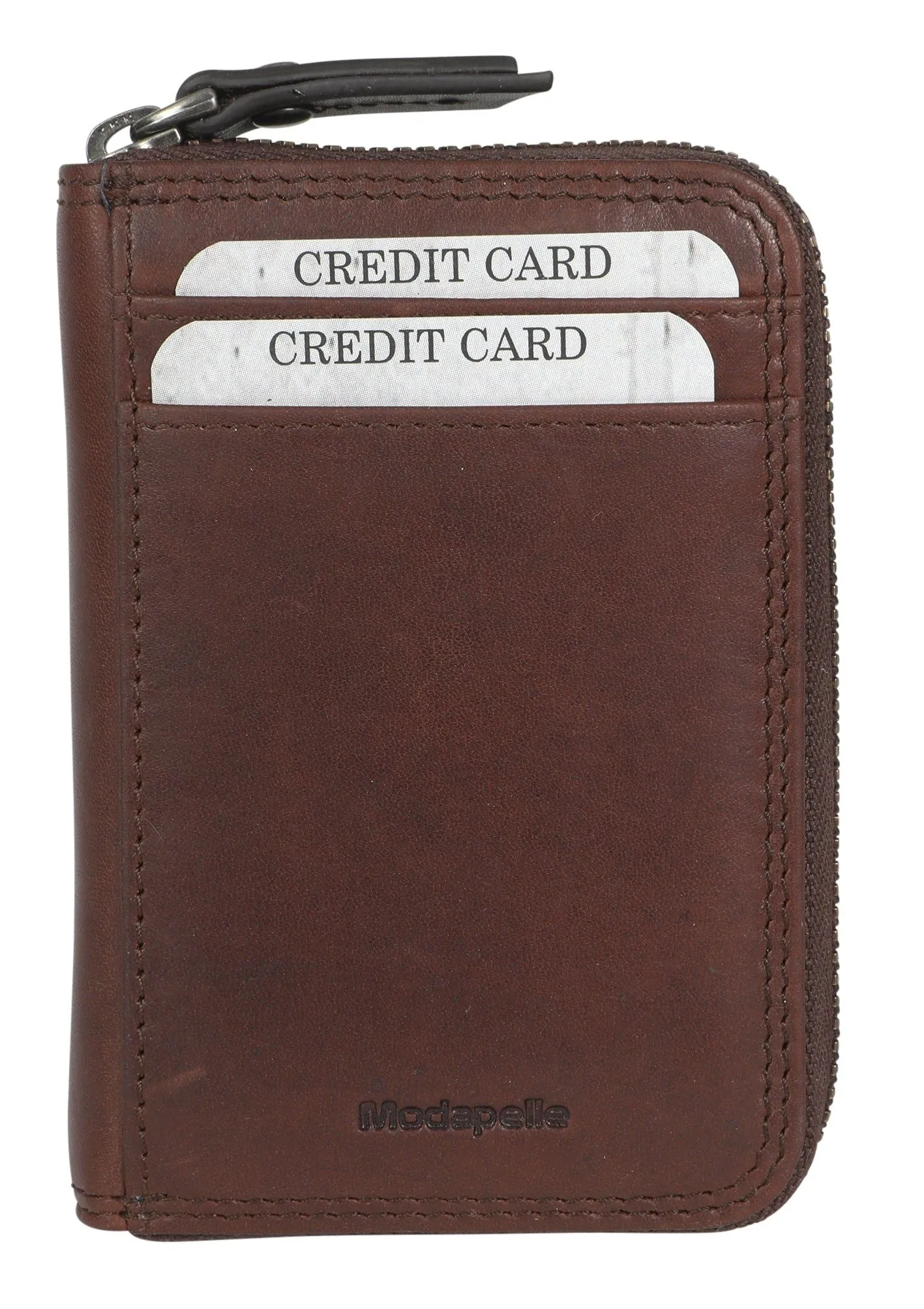 Modapelle LEATHER RFID CARD WALLET