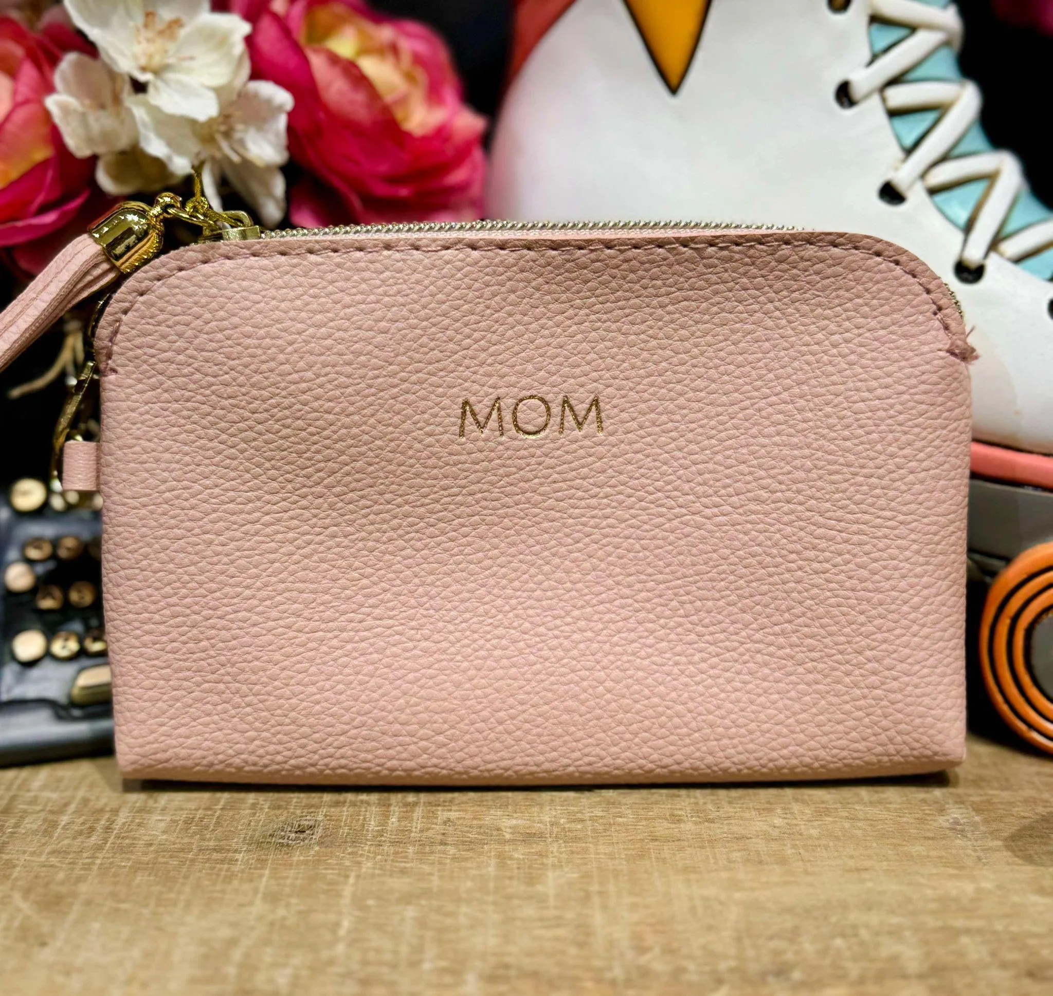 Mom Pink Chosen Wristlet