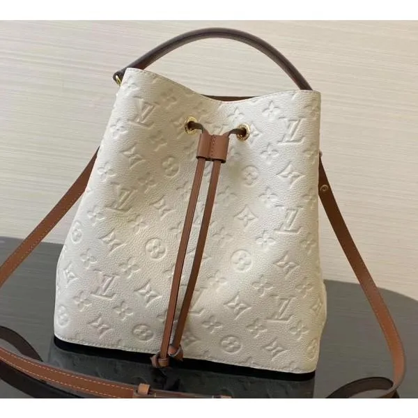 Monogram Empreinte Néonoé Mm Bucket Bag M45307 Creme 2020