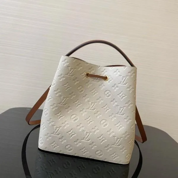 Monogram Empreinte Néonoé Mm Bucket Bag M45307 Creme 2020