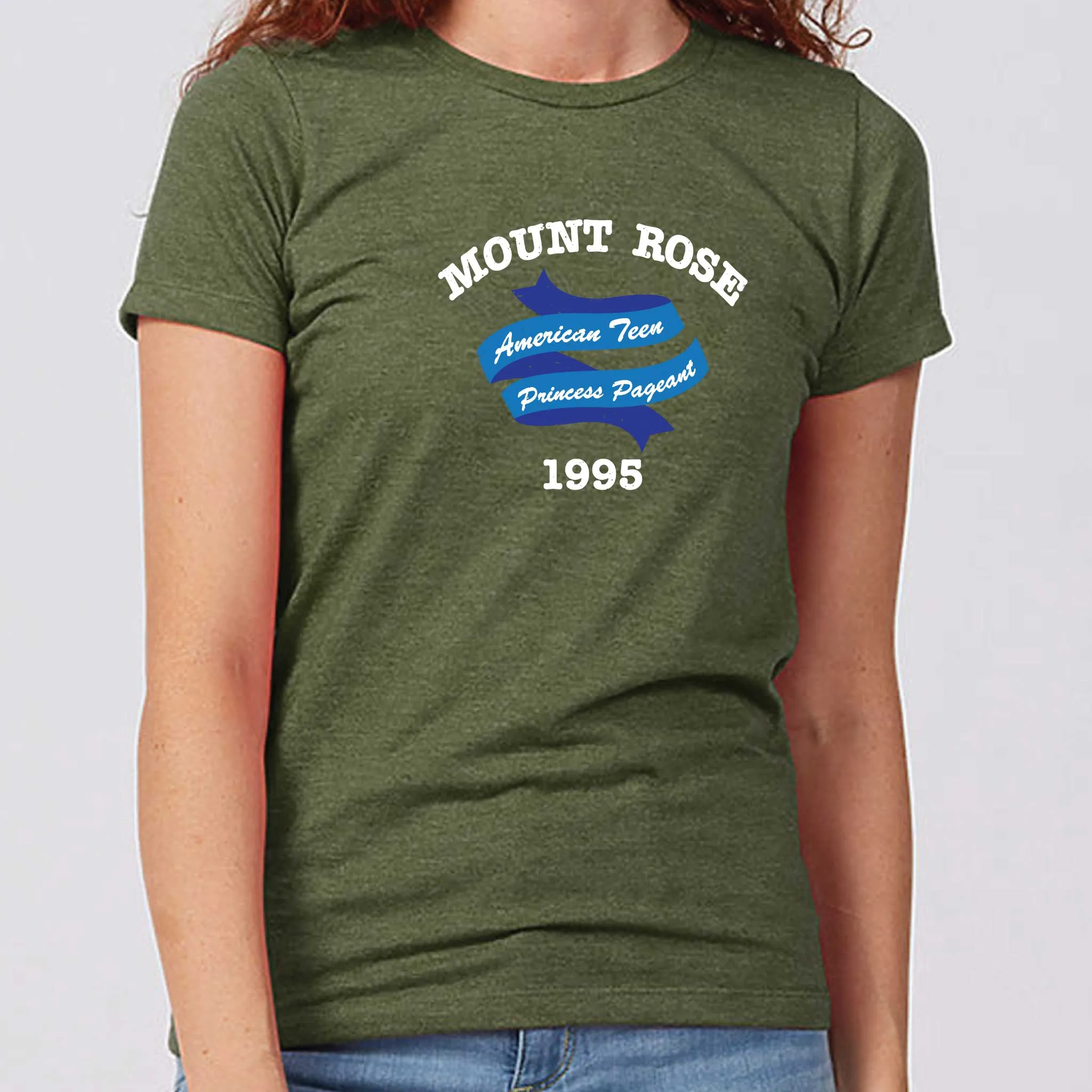 Mount Rose American Teen Princess Pageant 1995 DDG Minnesota Women's Slim Fit T-Shirt