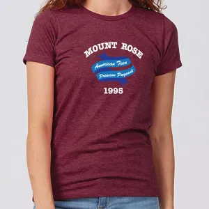 Mount Rose American Teen Princess Pageant 1995 DDG Minnesota Women's Slim Fit T-Shirt