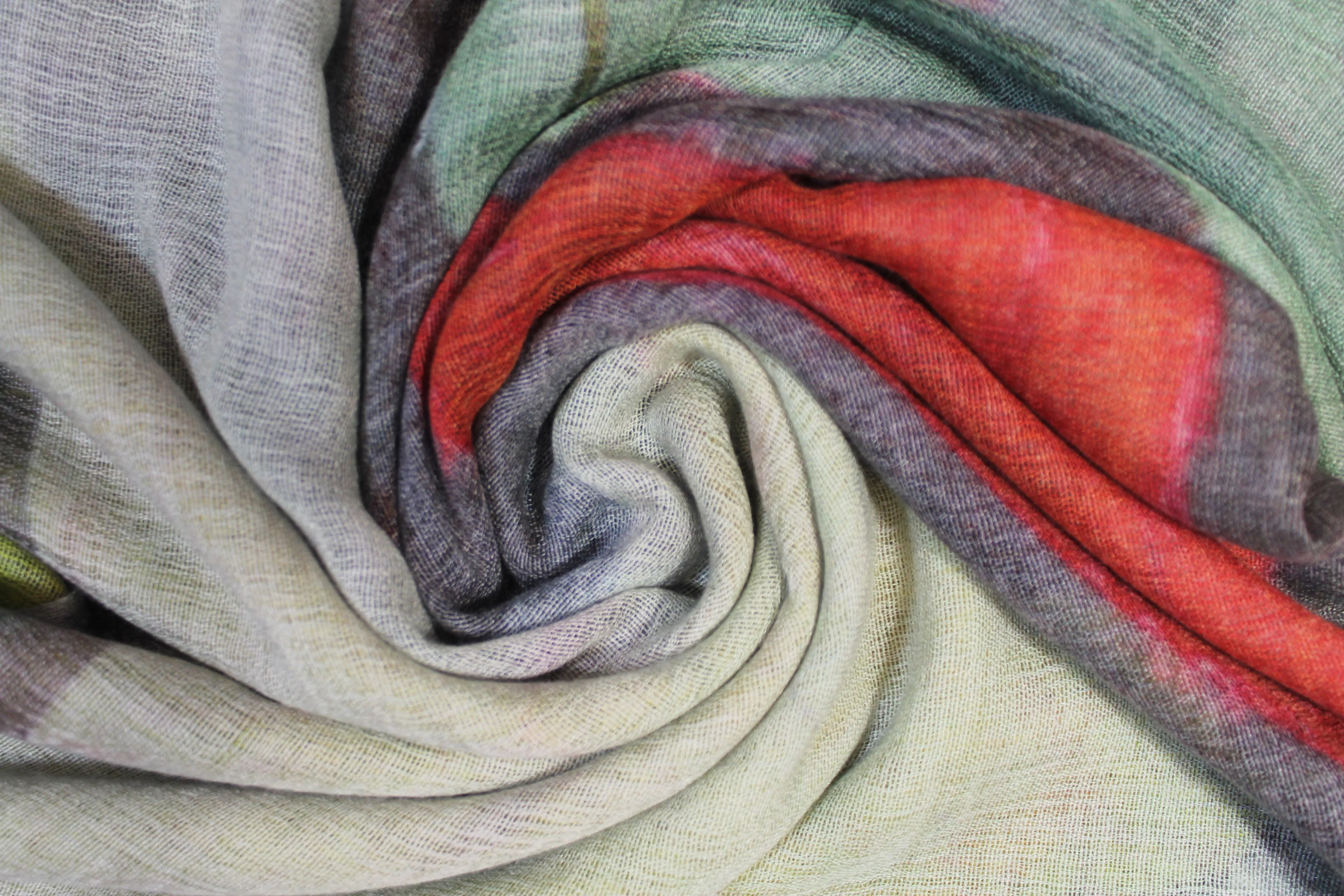 Multihued Abstraction Scarf