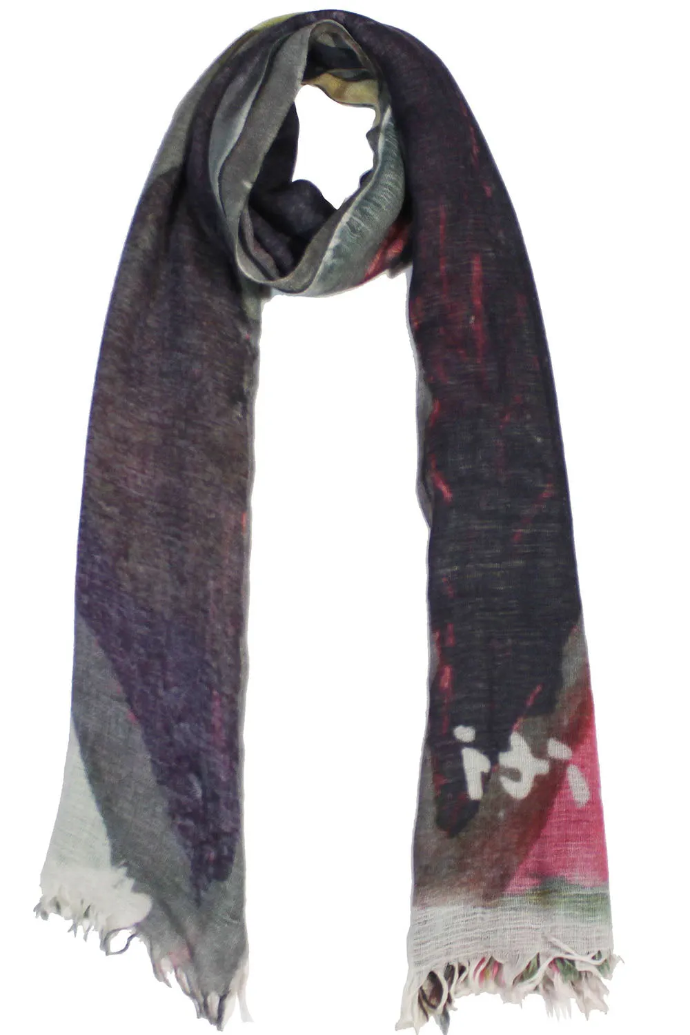 Multihued Abstraction Scarf