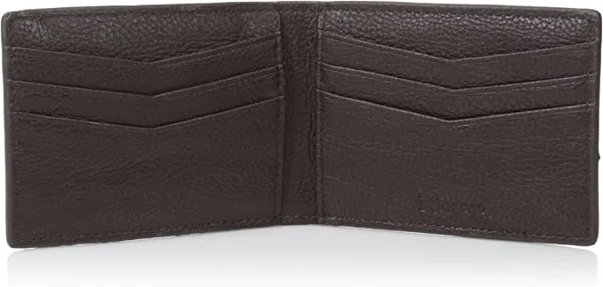 Nocona Men's Double Bifold Money Clip, Brown, One Size N5488044