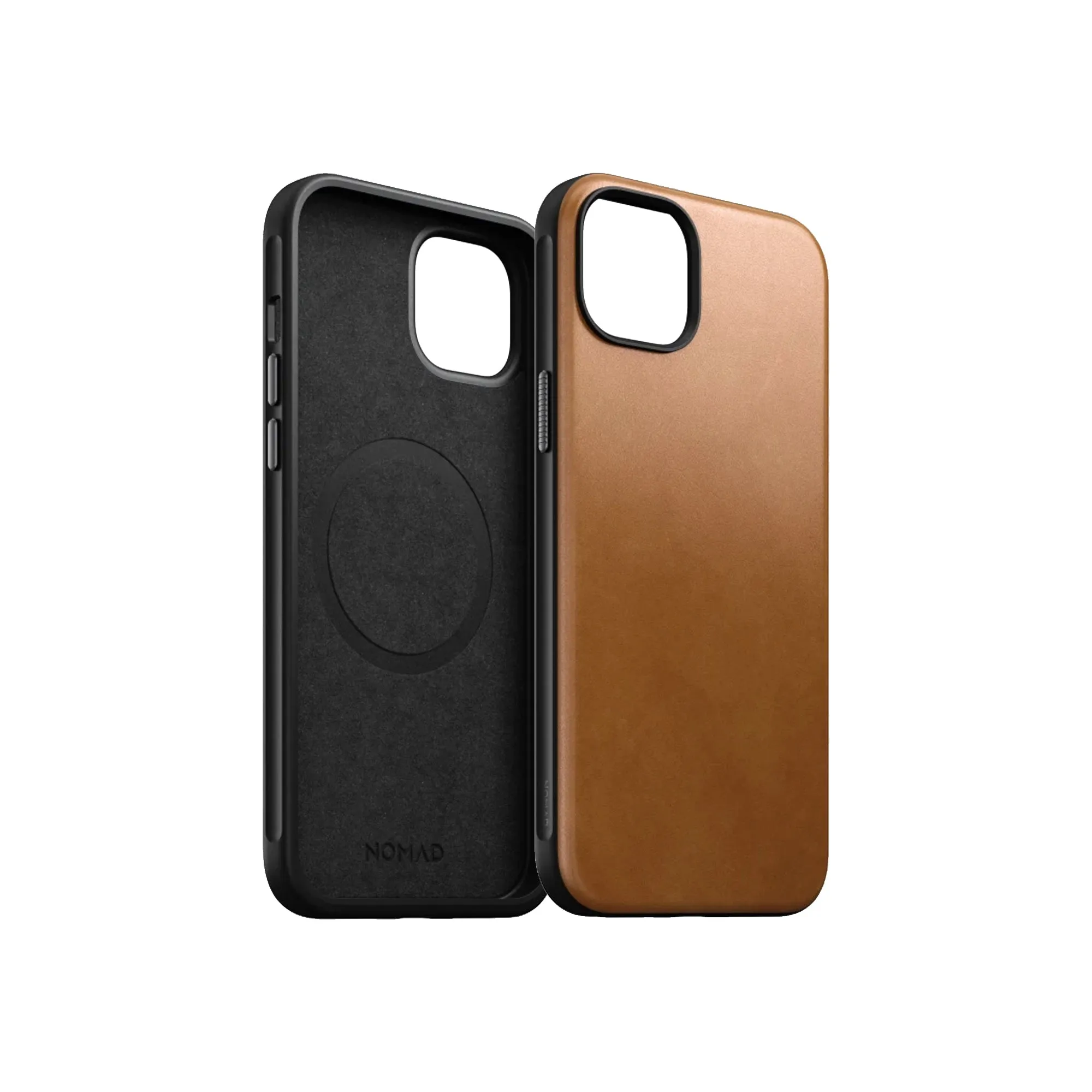 Nomad Modern Leather Case (Not Horween) for iPhone 15 Series - Magsafe Compatible