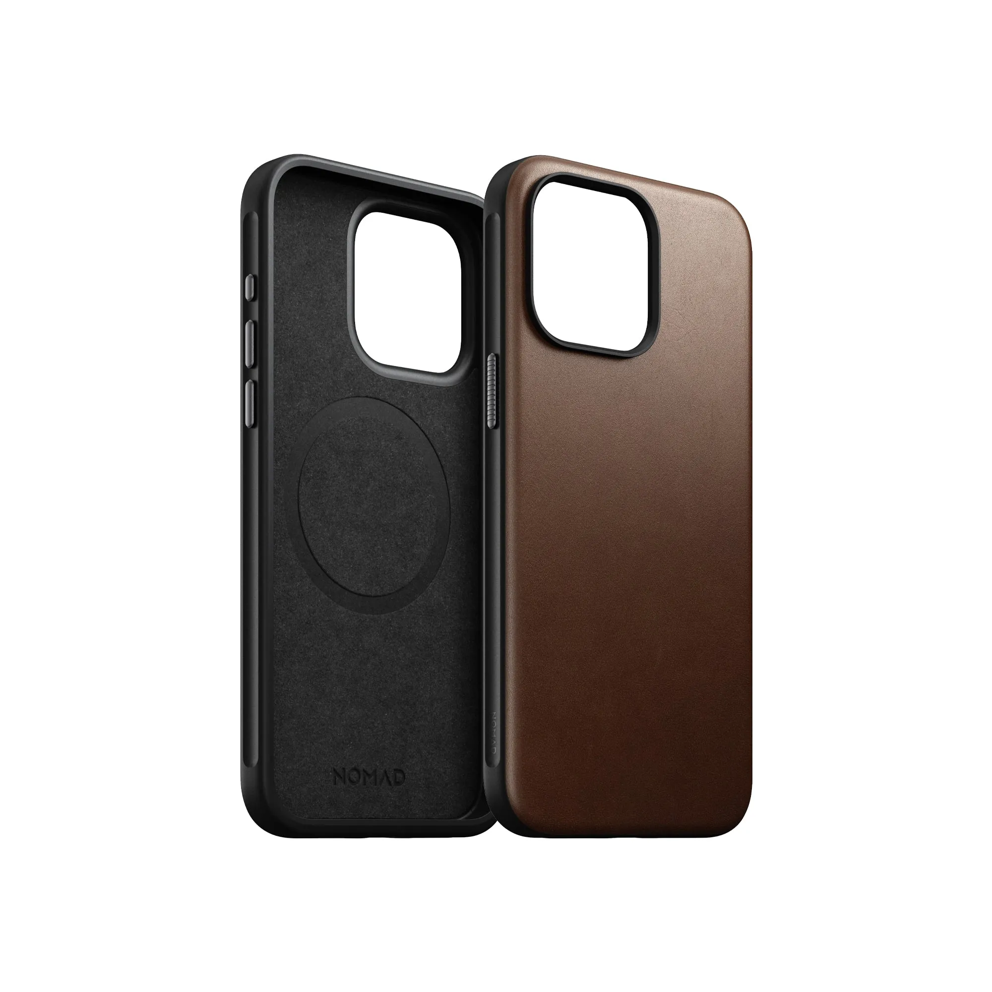 Nomad Modern Leather Case (Not Horween) for iPhone 15 Series - Magsafe Compatible