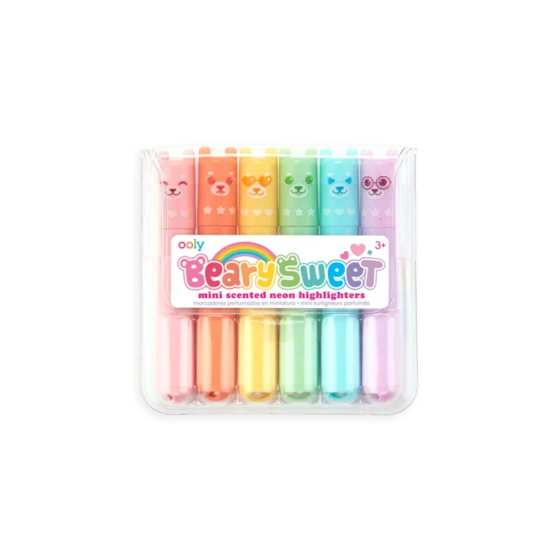 Ooly Beary Sweet Mini Scented Highlighters