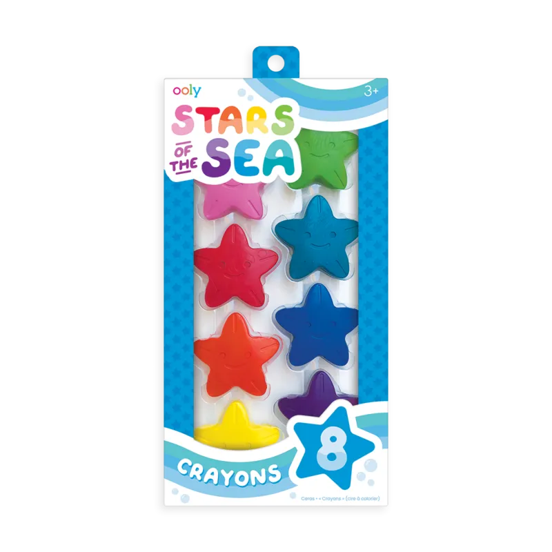 Ooly Stars of the Sea Starfish Crayons