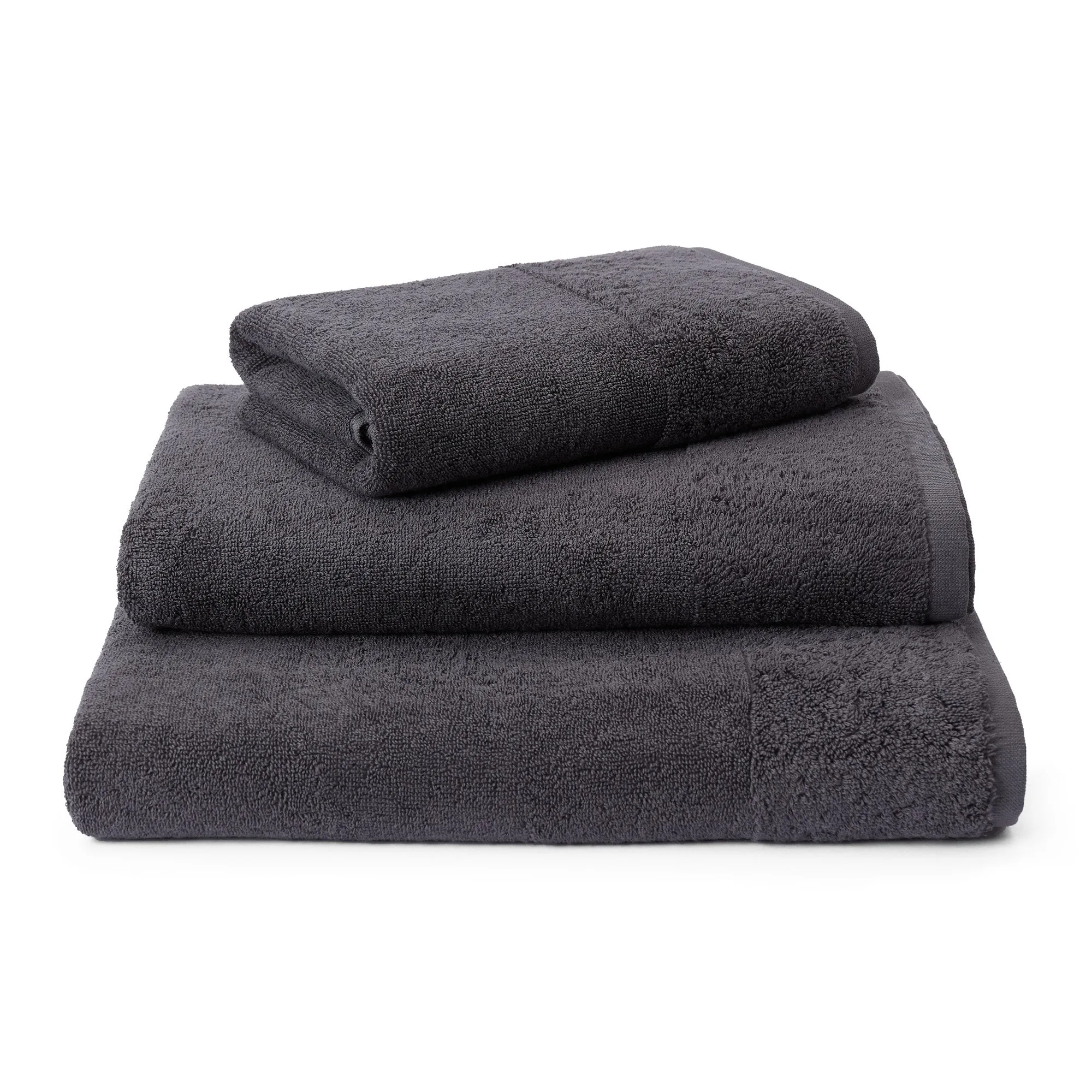 Pavia Cotton towel [Charcoal]