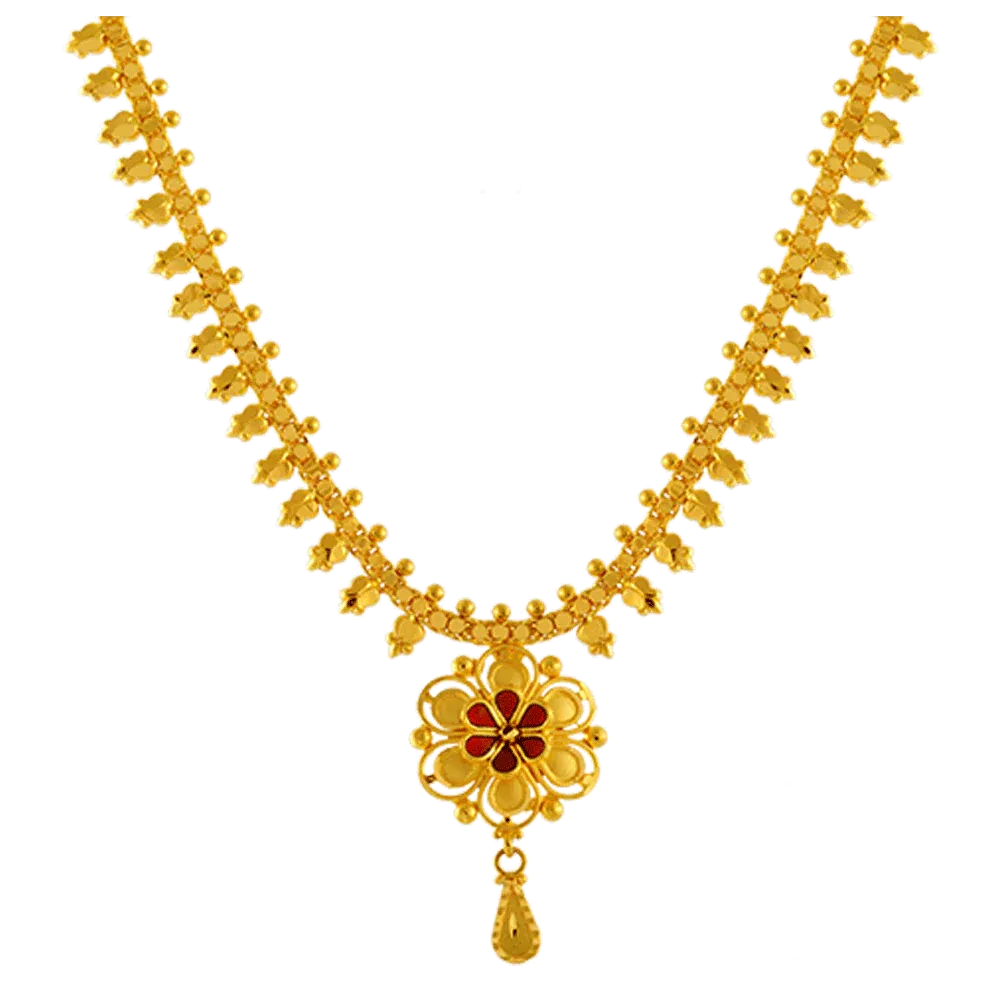 P.c. Chandra Jewellers 22k Yellow Gold Neckless