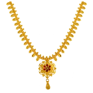 P.c. Chandra Jewellers 22k Yellow Gold Neckless