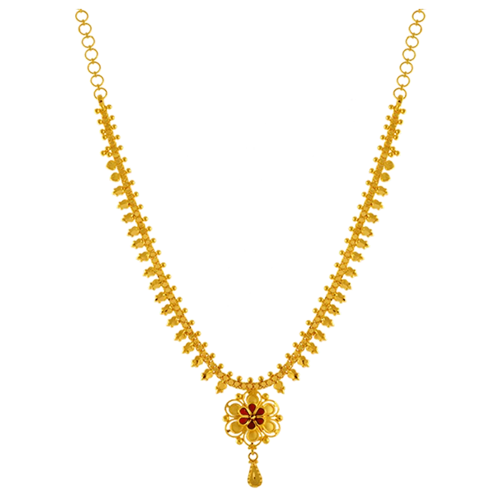 P.c. Chandra Jewellers 22k Yellow Gold Neckless