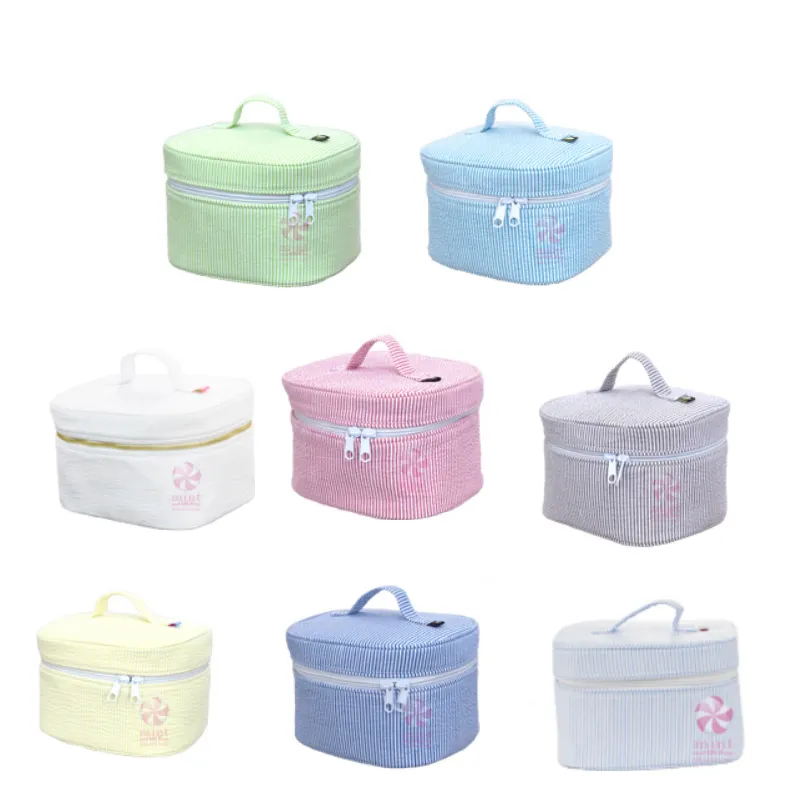 Personalized Cosmetic Case Train Style Choose Your Color