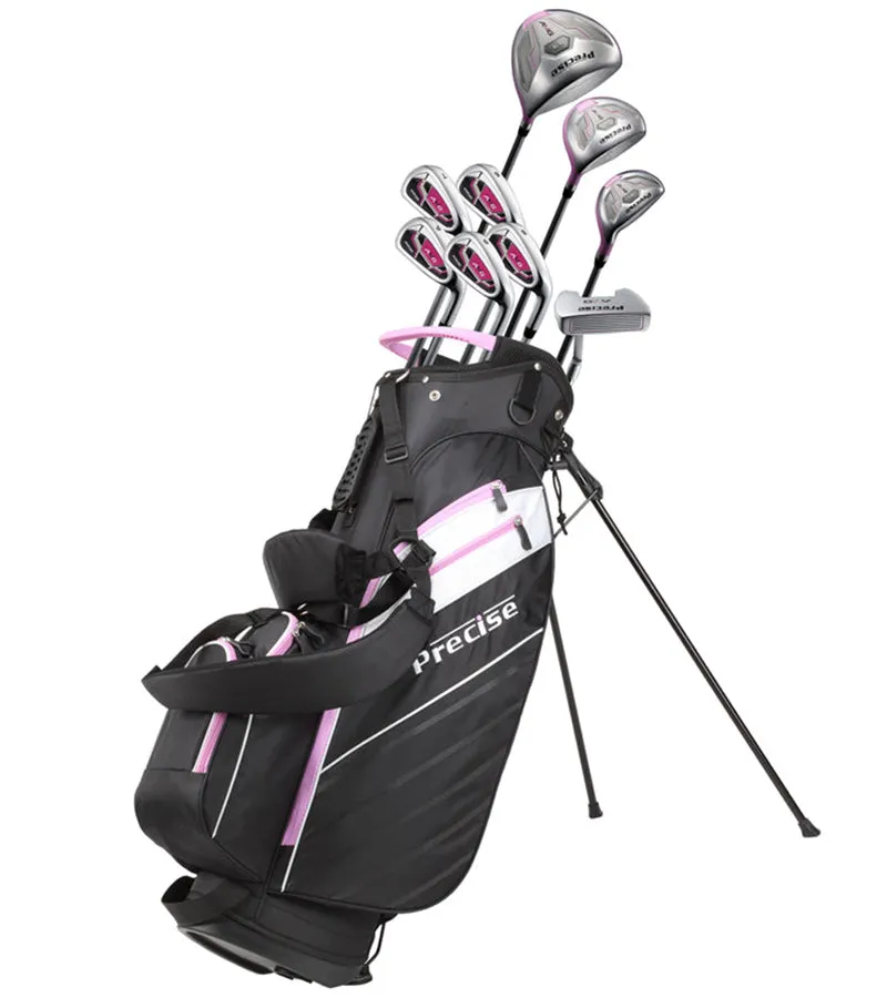 Precise AMG Womens Complete Golf Set - Stand Bag