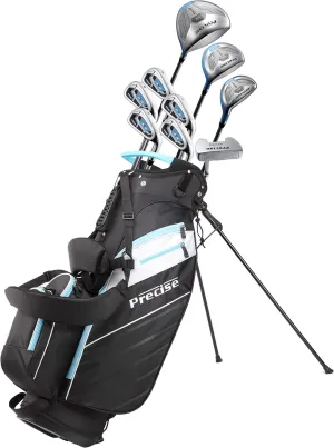 Precise AMG Womens Complete Golf Set - Stand Bag