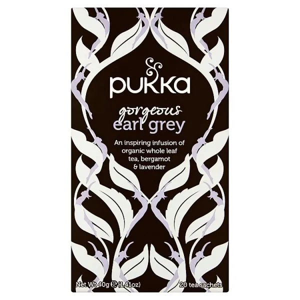 Pukka Gorgeous Earl Grey Tea 20 Bags