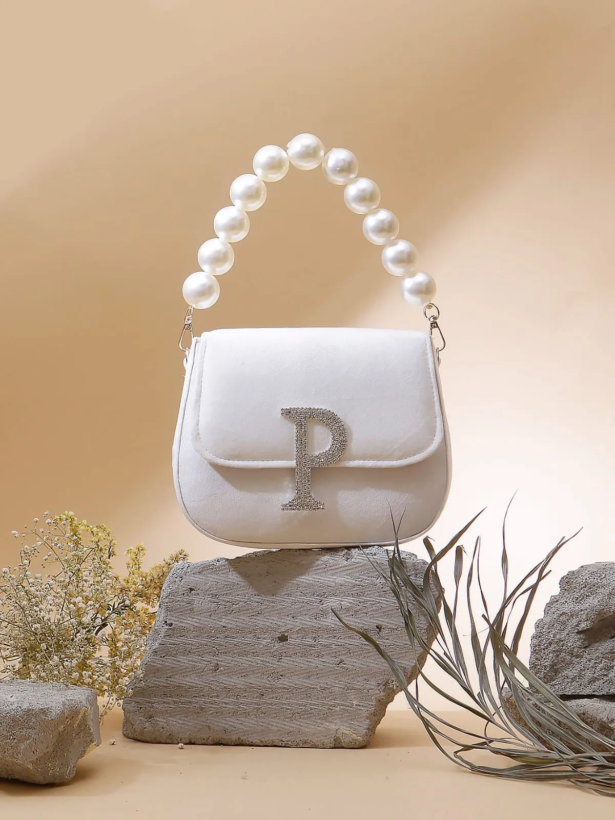 Rivani pearl clutch women bags