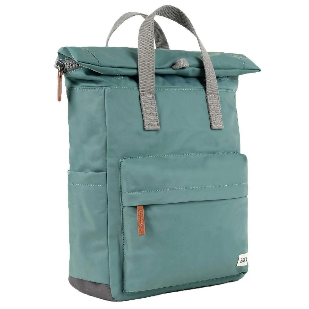 Roka Canfield B Medium Sustainable Nylon Backpack - Sage Green