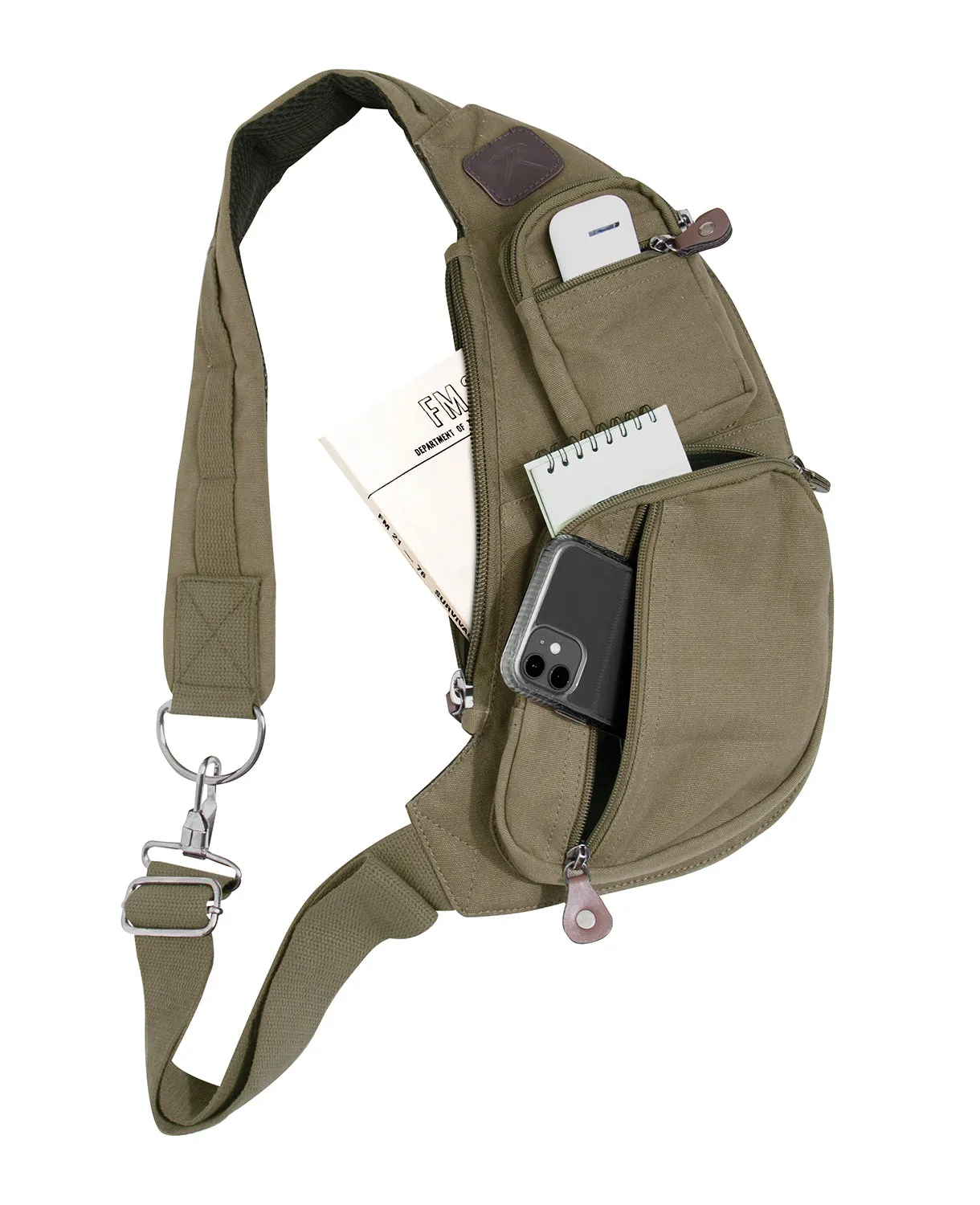 Rothco Crossbody Canvas Sling Bag