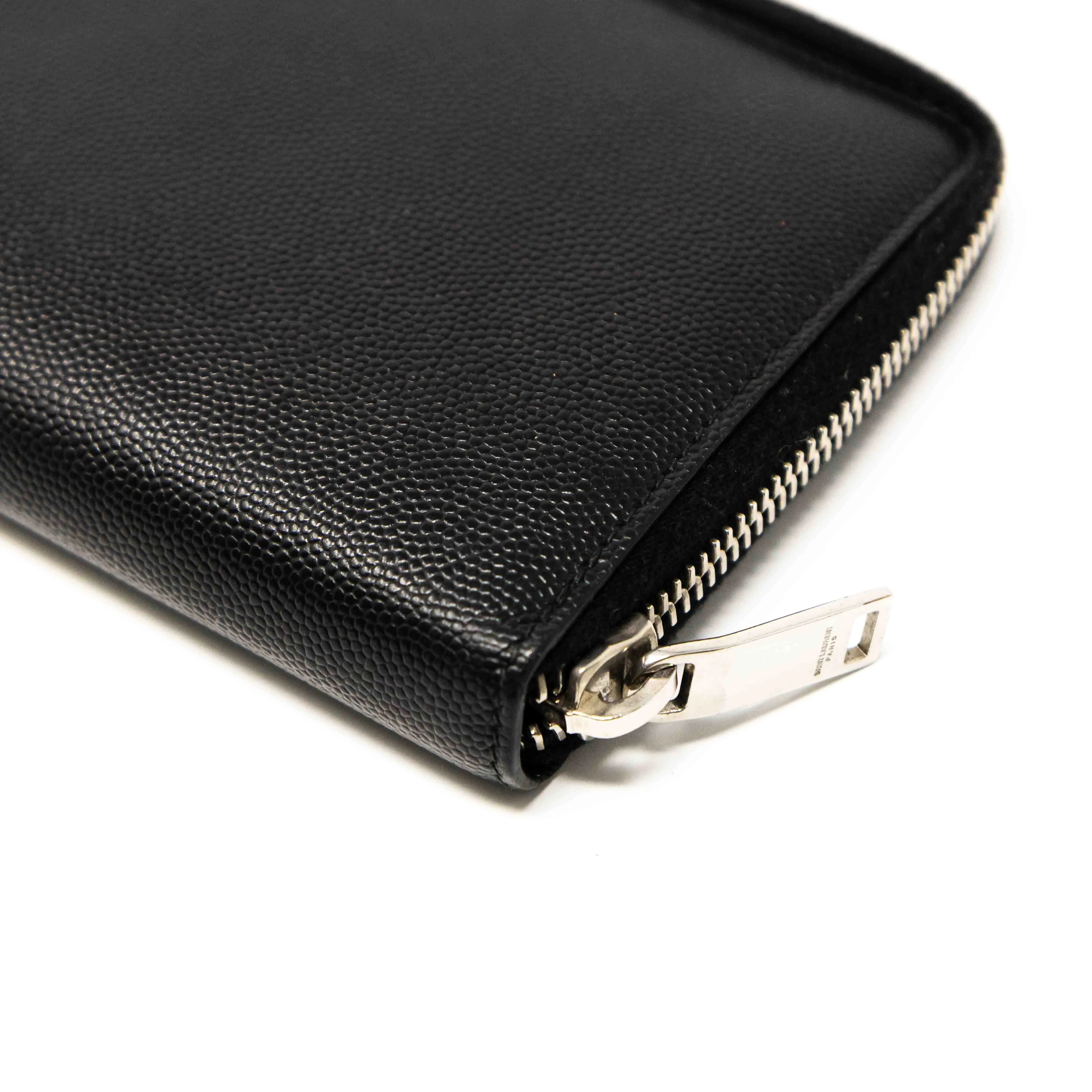 Saint Laurent Black Zip Wallet