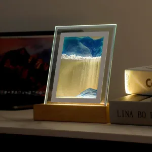 Sand Art LED Quicksand Artistic Table Lamp