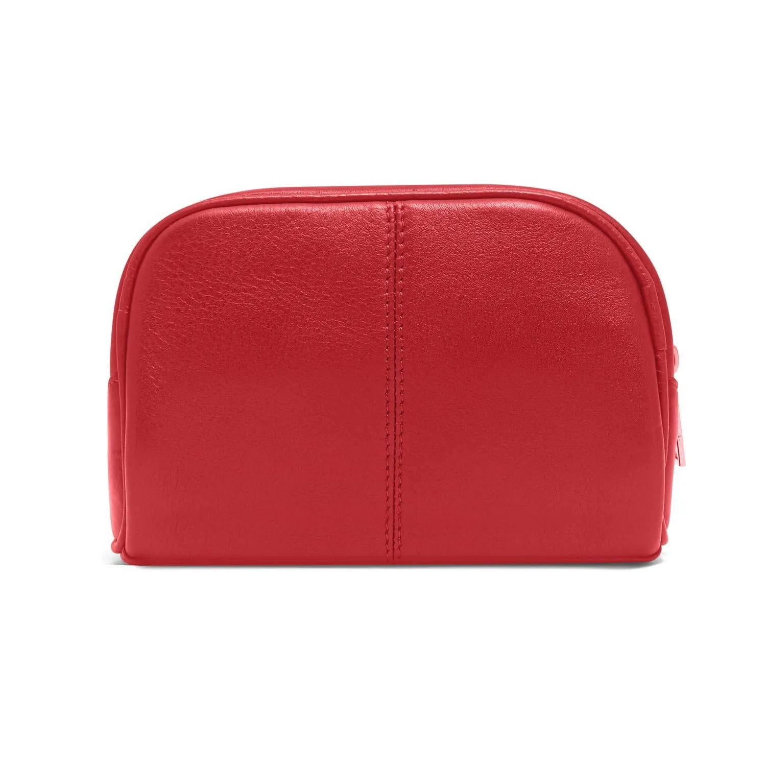 Sasha Brown Leather Wash Bag for Women