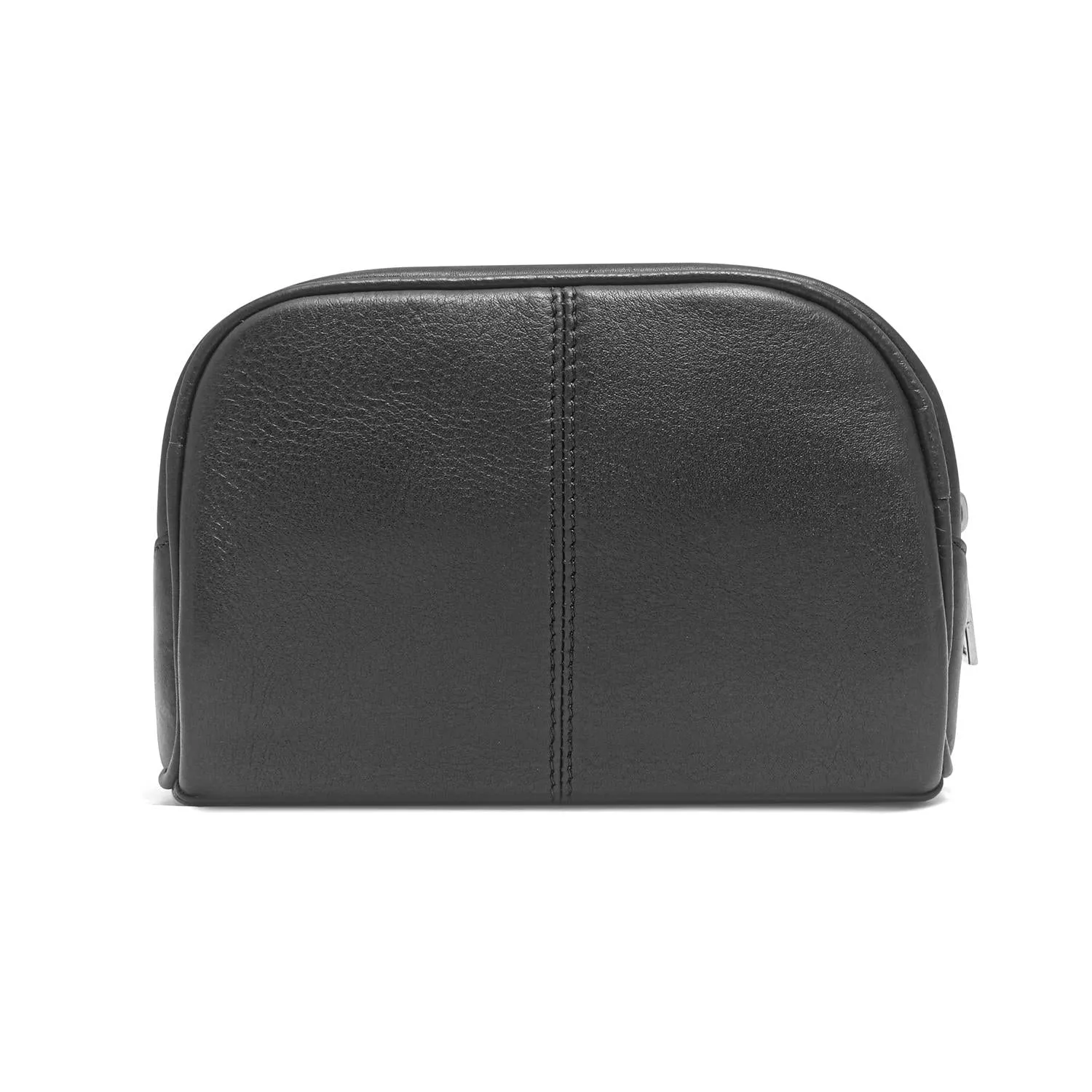 Sasha Brown Leather Wash Bag for Women