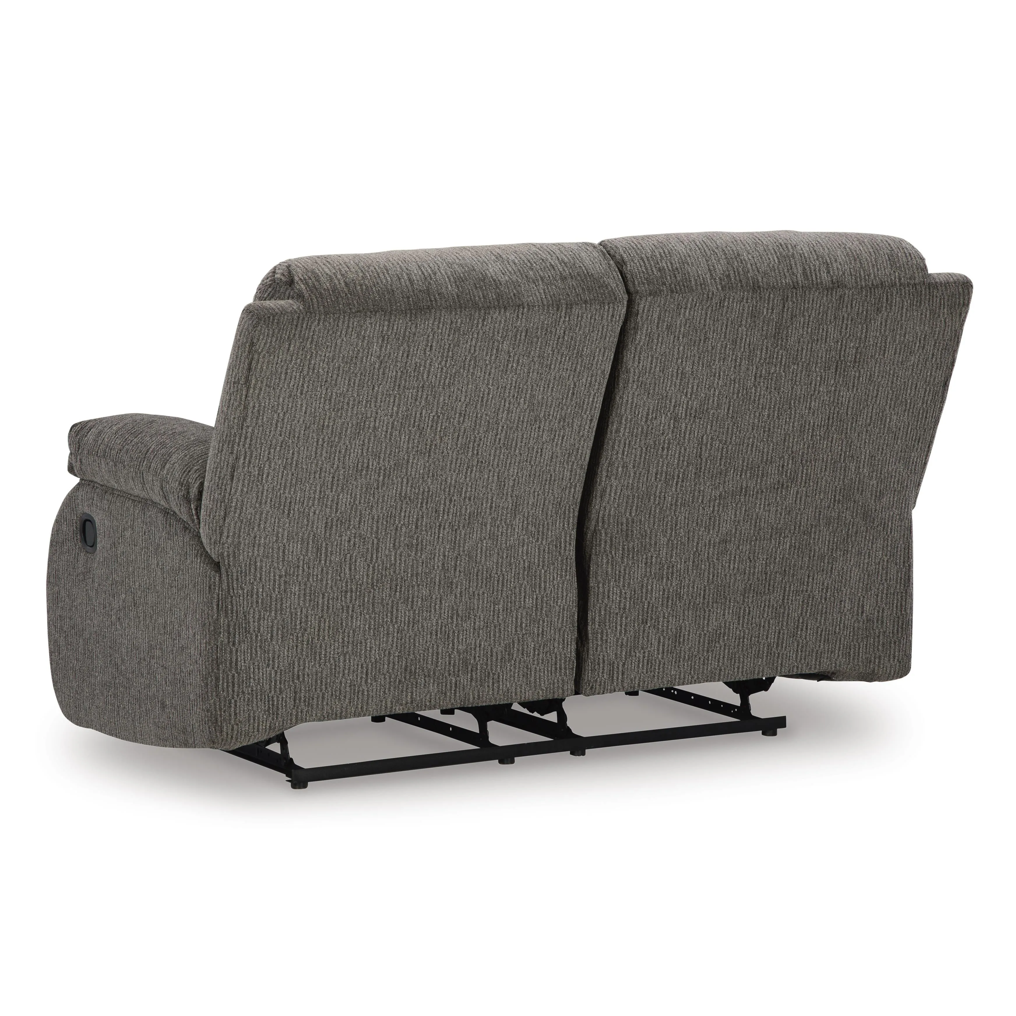 Signature Design by Ashley Scranto Reclining Fabric Loveseat 6650286C