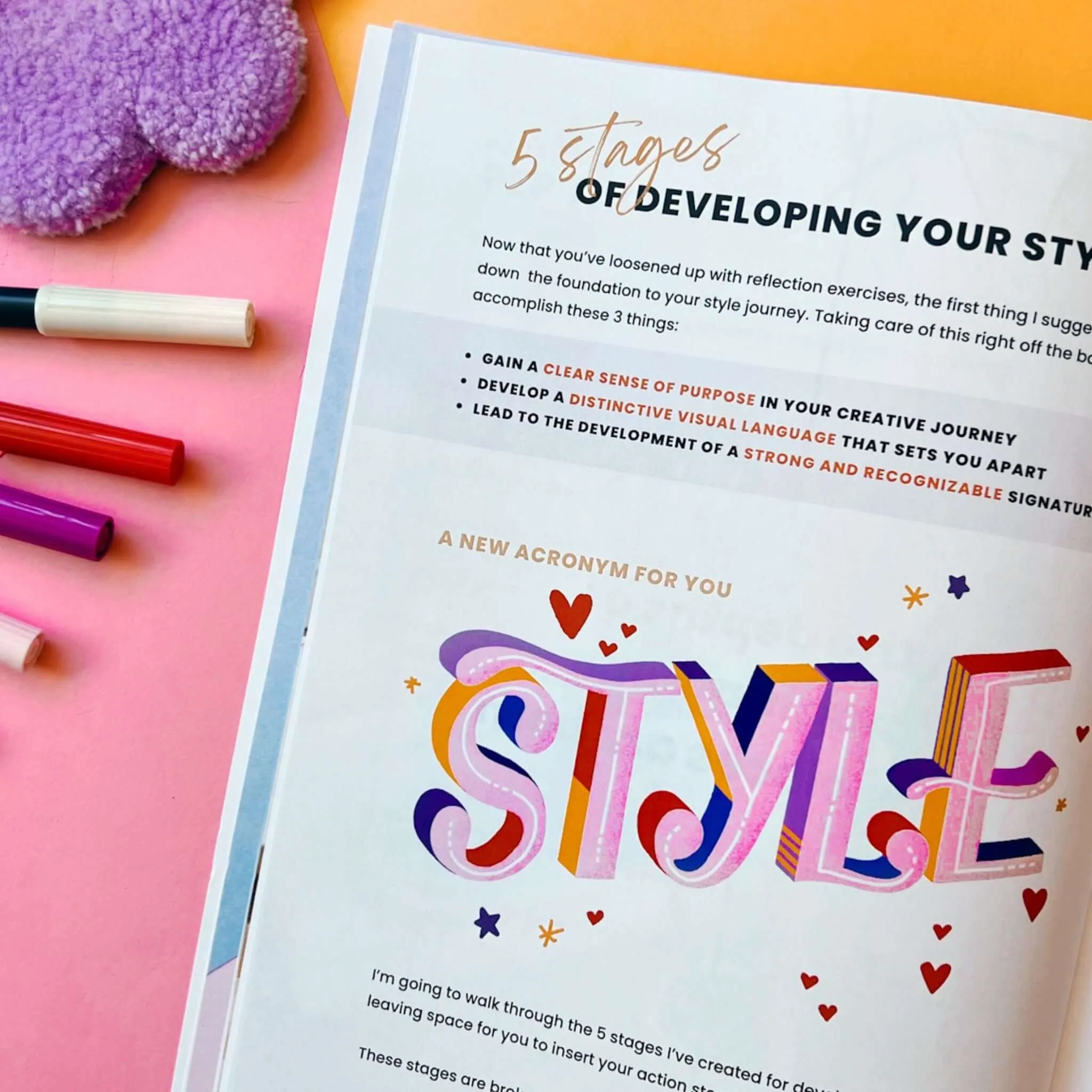 Signature Style Workbook for Discovering Your Artistic Voice