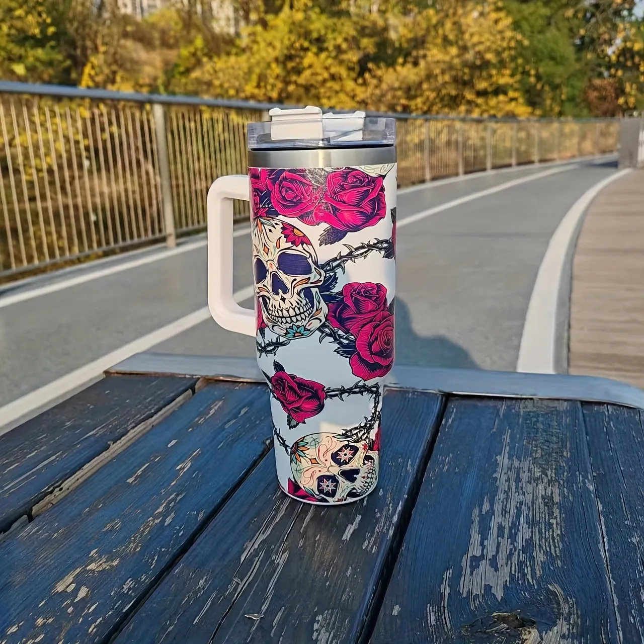 Simply Gorgeous: Beautiful Stainless Steel Tumbler 40oz