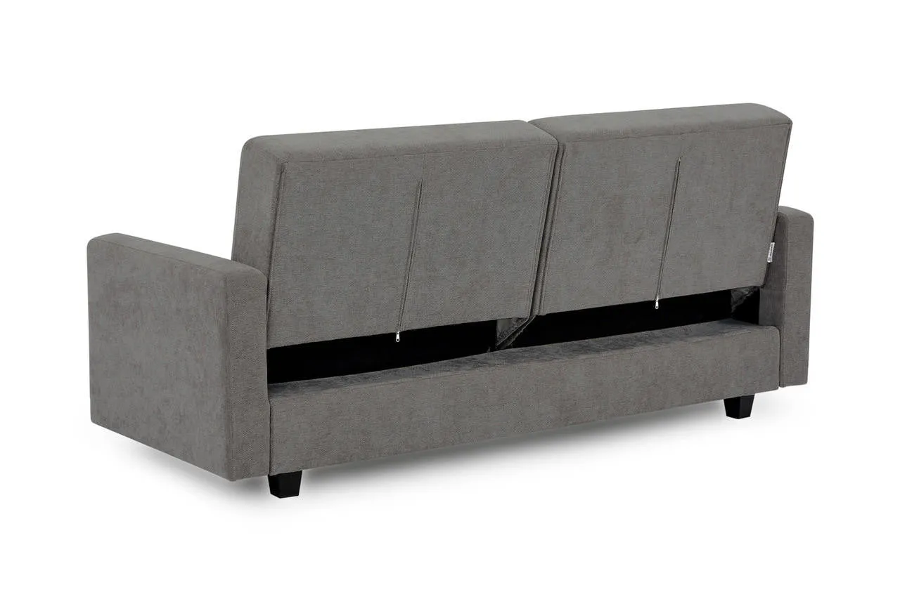 Teme Sofabed - Dark Grey 3 Seater - 194 CM