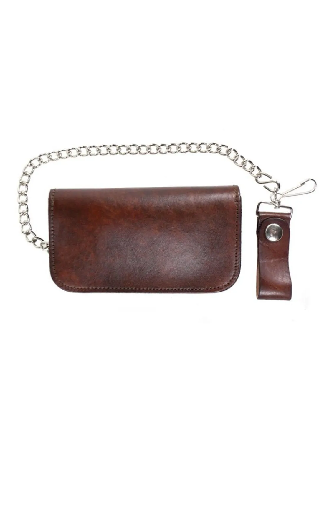 The IRON HORSE Embossed Leather Wallet