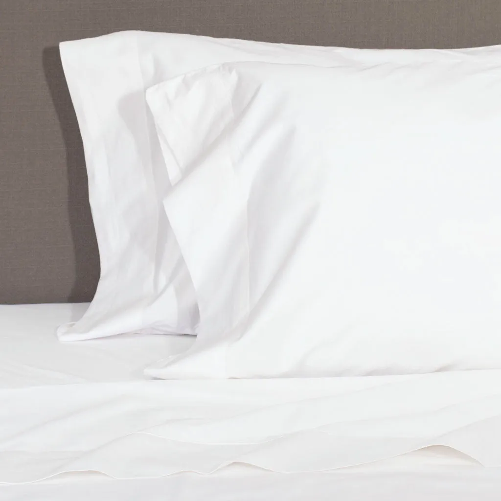 The Soft White 400 Thread Count Cotton Sheets