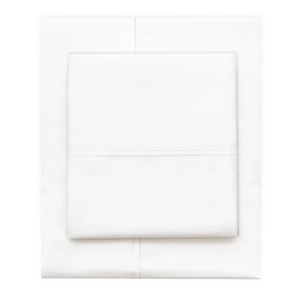 The Soft White 400 Thread Count Cotton Sheets