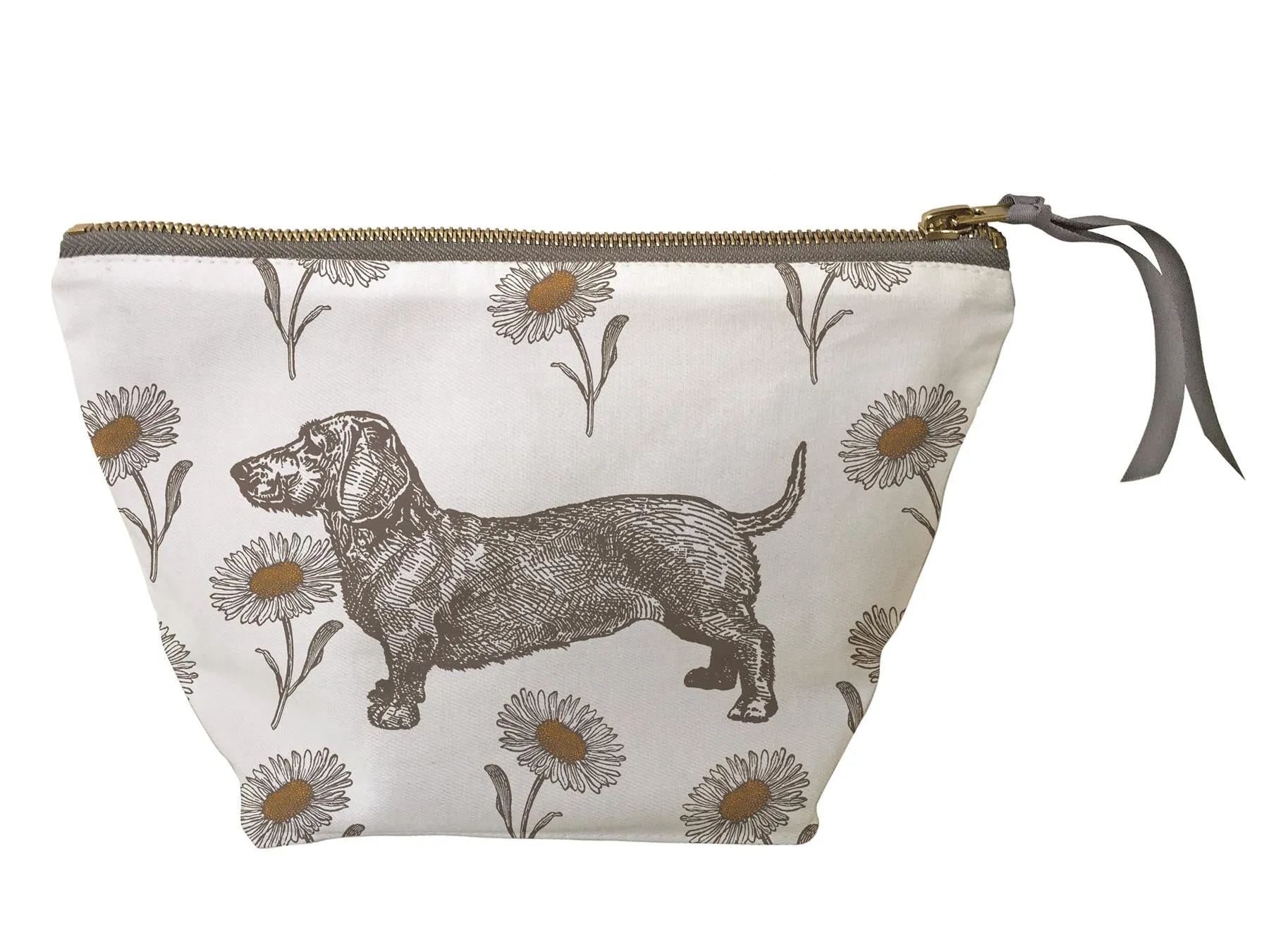 Thornback & Peel - Cosmetic/Make-Up Bag - Dog & Daisy - Available In 2 Sizes